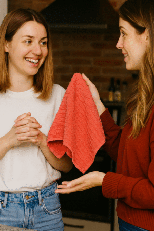 Repasador 100 % algodón x 5 Unidades